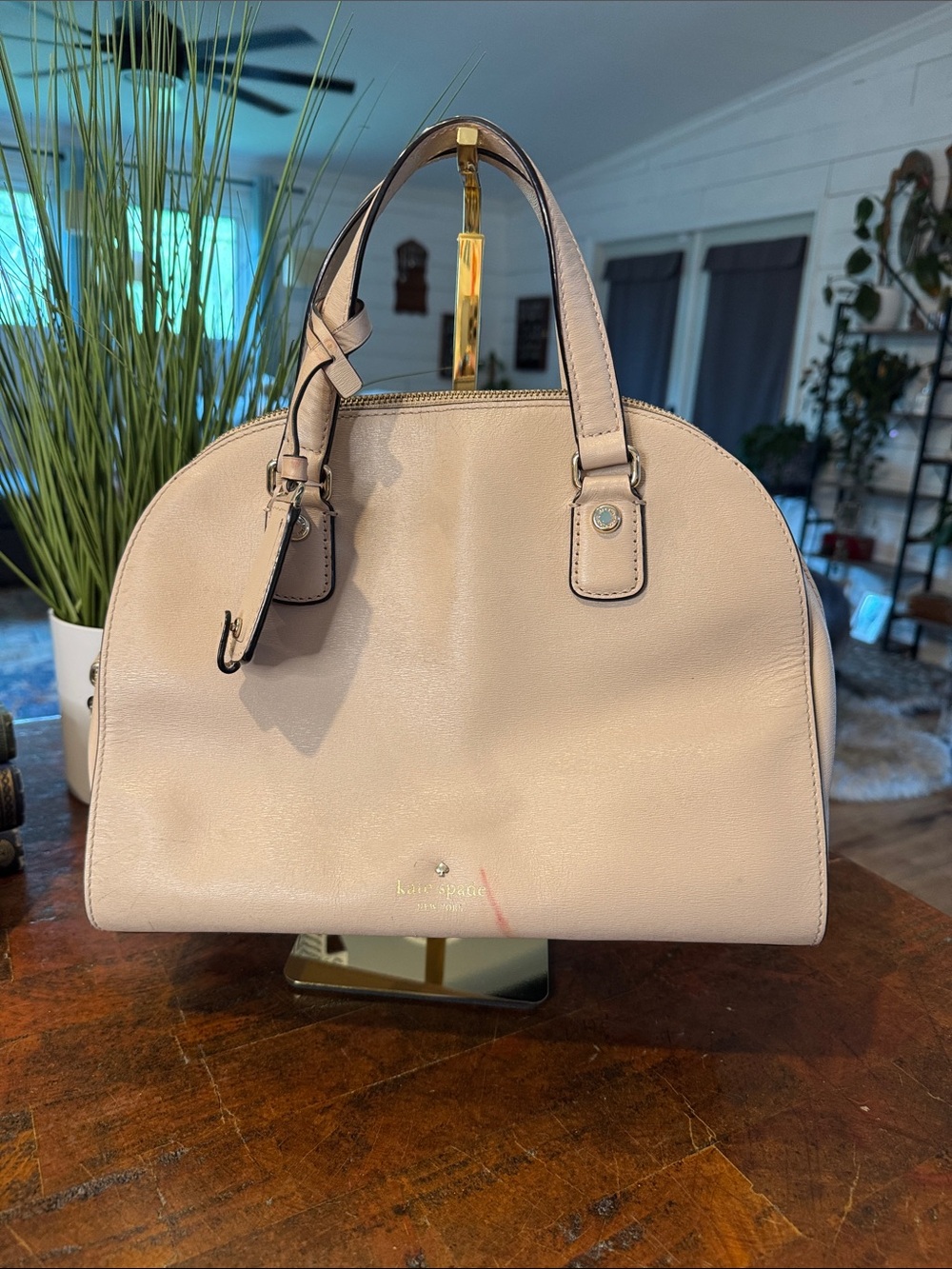 💕Kate Spade Project / rehab bag blush pink dome satchel